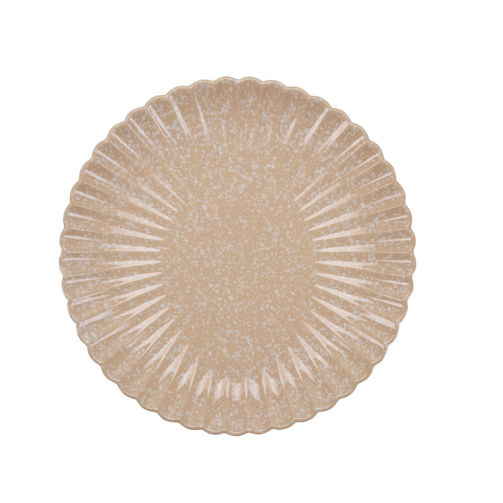 Clam middagstallerken, creme - Ø26 cm.